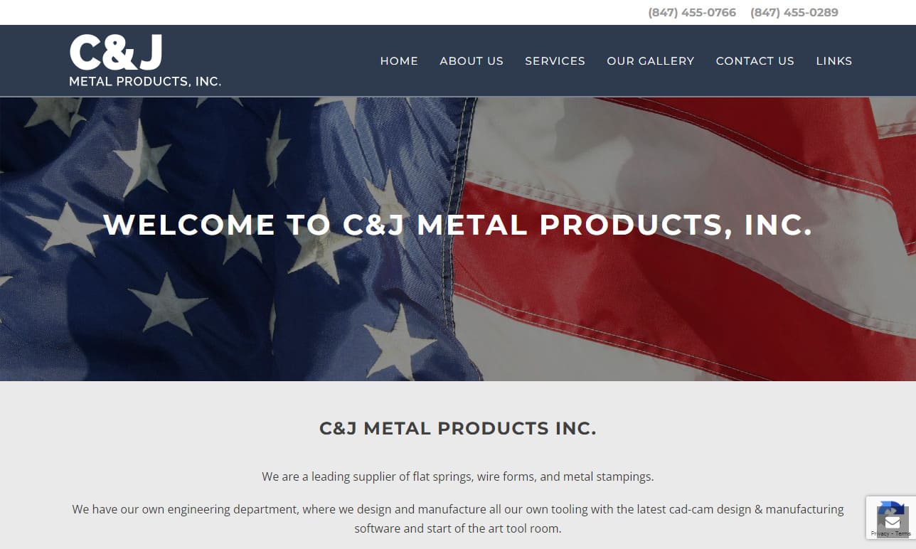 C & J Metal Products, Inc.